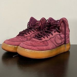Nike Air Force 1 High WB Bordeaux